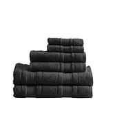 Madison Park Essentials Adrien Super-Soft Cotton 6-Pc. Bath Towel Set