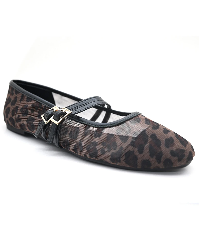 Kenneth Cole New York Women's Mackenzie Mary Jane Ballet Flats