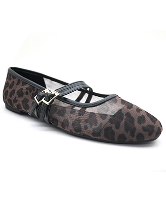 Kenneth Cole New York Women's Mackenzie Mary Jane Ballet Flats