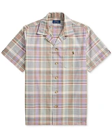 Polo Ralph Lauren Men's Classic-Fit Plaid Oxford Camp Shirt
