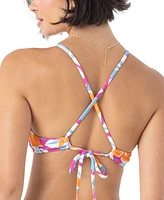 Roxy Juniors' Topanga Canyon Athletic Triangle Bikini Top