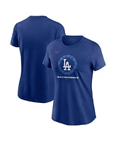 Fanatics Women's Royal Los Angeles Dodgers 2025 Mlb World Tour: Tokyo Series Local Logo T-Shirt