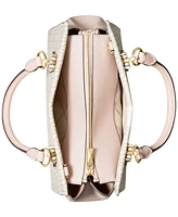 Michael Michael Kors Marilyn Logo Medium Satchel