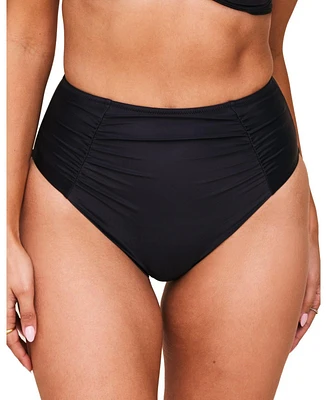 Adore Me Women's Pilar Swimwear High Waist Bikini Bottom