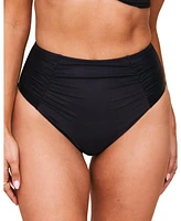 Adore Me Women's Pilar Swimwear High Waist Bikini Bottom