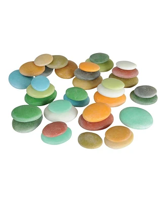 Kaplan Early Learning Natural Sorting Stones - Nature Collection - 36 Pieces