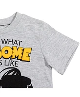 Garfield Boys T-Shirt and Mesh Shorts Outfit Set