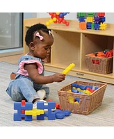 Joyn Toys Waffle Blocks Manipulative Set - 42 Pieces