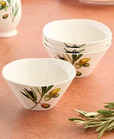 Certified International Olivia Ice Cream Bowls, Set of 4, Service for 4