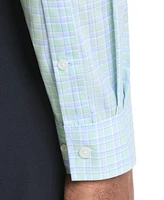 Michael Kors Men's Regular-Fit Check Dress Shirt
