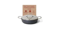 Alva Maestro 3-Piece Premium Ceramic Nonstick Cookware Set - Professional Frying Pan & 3.5 Qt Saute Pan, Non-Toxic Pfas/Pfoa/Ptfe-Free