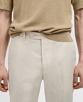Mango Men's Super Slim-Fit Tailored Trouser Pants