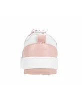 Bebe Little Girls Court with Decorative Screen Print Sneakers