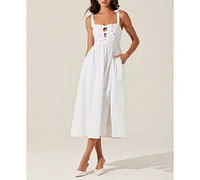 Astr the Label Women's Helia Cotton Midi Dress