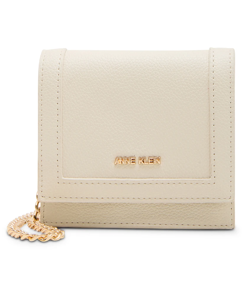 Anne Klein Chain Crossbody Wallet