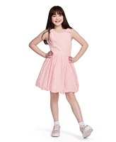 Tommy Hilfiger Big Girls Sleeveless Lace Bubble Dress