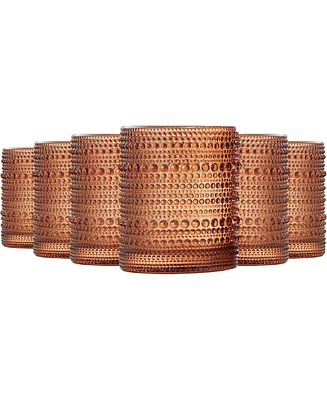 The Wine Savant Khen Hobnail Glasses, Set of 6