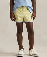 Polo Ralph Lauren Toddler and Little Boys Gingham Swim Trunk