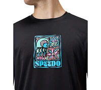 Speedo Men's Short Sleeve Performance Graphic T-Shirt