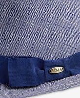 Dorfman Pacific Men's Tattersall Plaid Fedora Hat