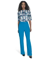 Calvin Klein Women's Modern-Fit Straight-Leg Pants