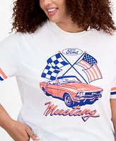 Hybrid Trendy Plus Mustang Crewneck Tee