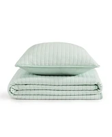 Tommy Hilfiger Ithaca Stripe Cotton Reversible -Pc. Quilt Set
