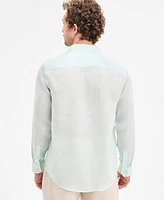 Club Room Men's 100% Linen Shirt