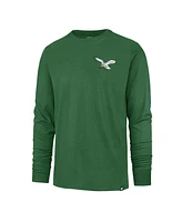 '47 Brand Men's Kelly Green Philadelphia Eagles Regional Backer Franklin Long Sleeve T-Shirt