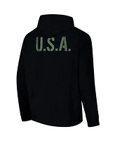 Colosseum Men's Black Purdue Boilermakers Oht Military Appreciation Hoodie Long Sleeve T-Shirt
