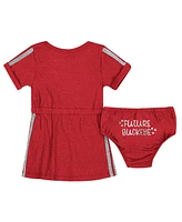 Colosseum Baby Boys and Girls Scarlet Ohio State Buckeyes Xur Dress Bloomer Set