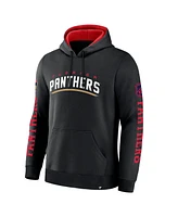 Fanatics Men's Black Florida Panthers Big City Legacy Fleece Pullover Hoodie