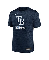 Nike Men's Navy Tampa Bay Rays Authentic Collection Velocity Performance Practice T-Shirt