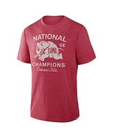 Fanatics Men's Crimson Alabama Tide Dynamic Showdown Tri-Blend T-Shirt