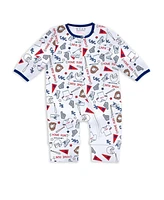 Wear by Erin Andrews Baby Boys and Girls Chicago Cubs Sleep Play Set