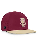 Nike Men's Garnet Florida State Seminoles On-Field Dugout True Performance Fitted Hat