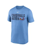 Nike Men's Light Blue St. Louis Cardinals Local Legend Performance T-Shirt
