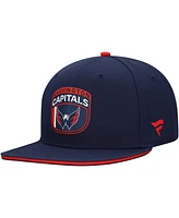 Fanatics Men's Navy/Red Washington Capitals 2025 Nhl Draft Snapback Hat