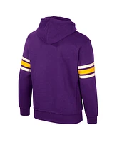 Colosseum Men's Purple Lsu Tigers Saluting Pullover Hoodie