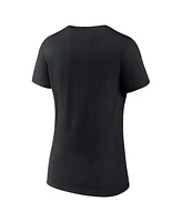 Fanatics Women's Black Pittsburgh Pirates Yinz Ready V-Neck T-Shirt