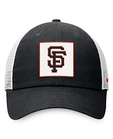 Nike Men's Black San Francisco Giants Rise Adjustable Trucker Hat