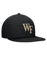 Top of the World Men's Black Wake Forest Demon Deacons Fundamental Snapback Hat