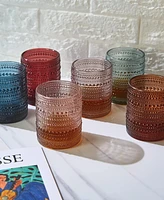 The Wine Savant Khen Hobnail Glasses, Set of 6
