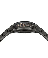 Maserati Men's Multifunction Gray Metal Band Watch, 43mm