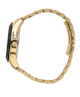 Maserati Men's Chronograph Gold Metal Band Watch, 45mm