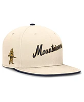 Nike Men's Natural West Virginia Mountaineers Primetime True Performance Fitted Hat