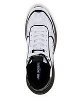 Karl Lagerfeld Paris Men's Embroidered Signature Logo Running Sneakers