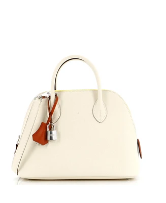 Pre-Owned HERMES 25 Bolide 1923 Bag Tricolor Epsom