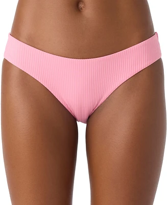 O'Neill Juniors' Solid Ribbed Hipster Bottoms