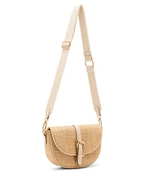 Anne Klein Saddle Convertible Strap Small Crossbody Bag